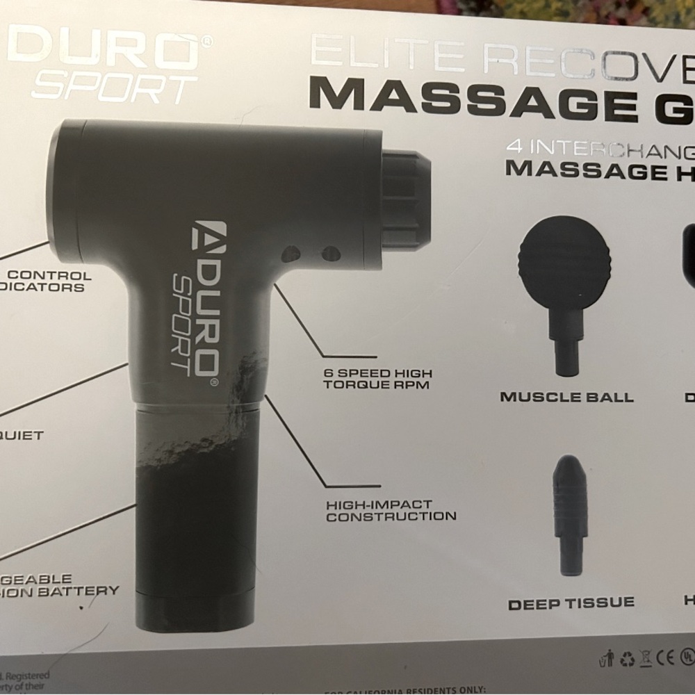 Aduro Sport Elite Recovery Massage Gun